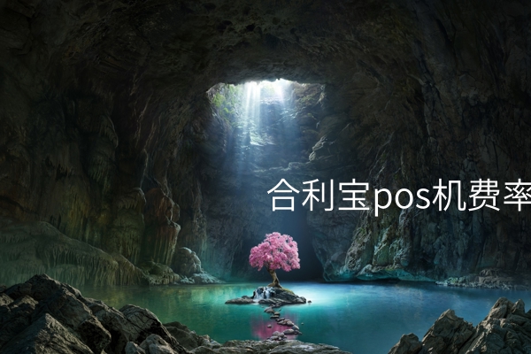 了解合利宝POS机费率：20%